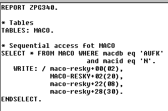 A source text as downloaded or typed directly on P.C.